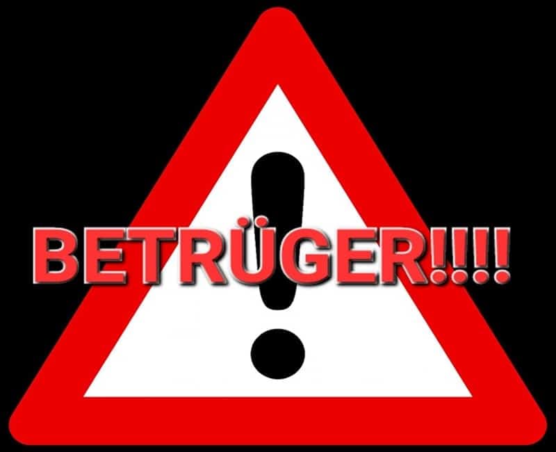 Betrüger sind unterwegs!