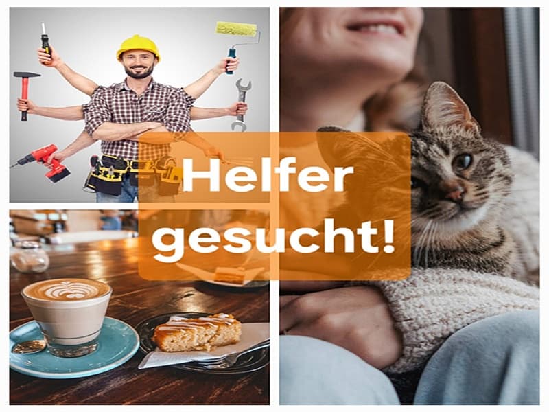Wer möchte Helfer bei uns sein?
