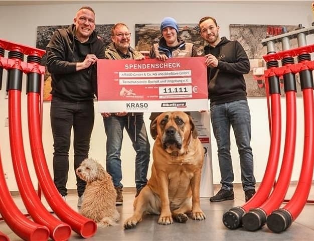 Wir durften eine unglaubliche Spende entgegen nehmen!
