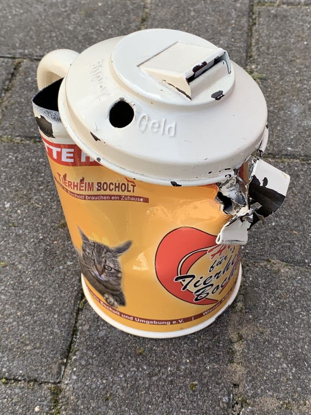 Spendendosen werden immer öfter aufgebrochen !