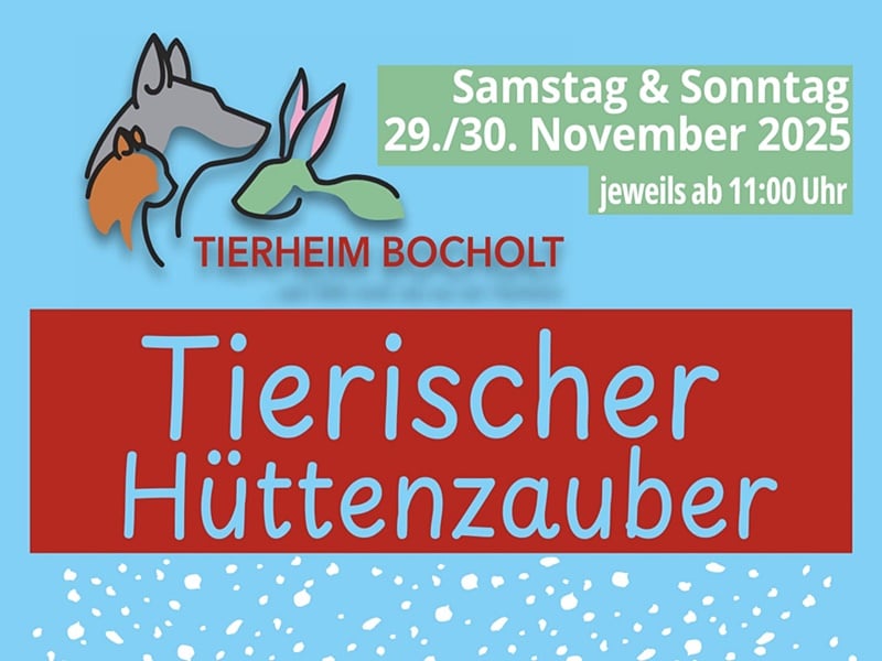 Infos zum "Tierischen Hüttenzauber" und zu unserem neuen Adventskalender
