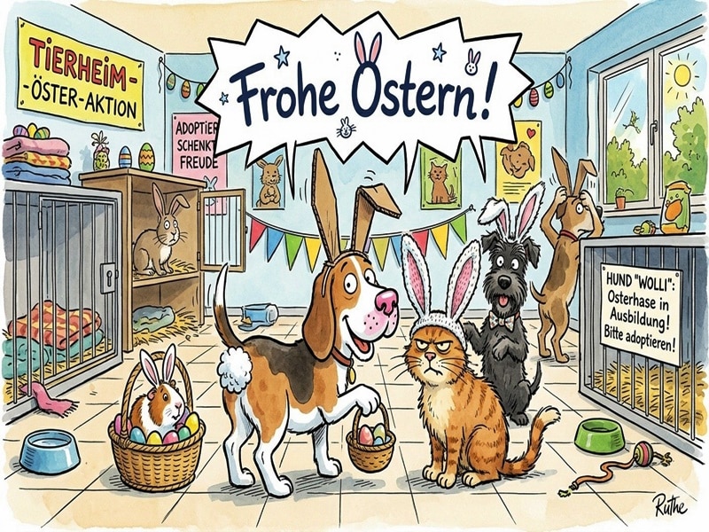 Änderung der Öffungszeiten (Tierheim, Cafeteria) zu Ostern