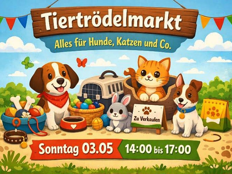 Wir laden ein zum Tiertrödelmarkt
